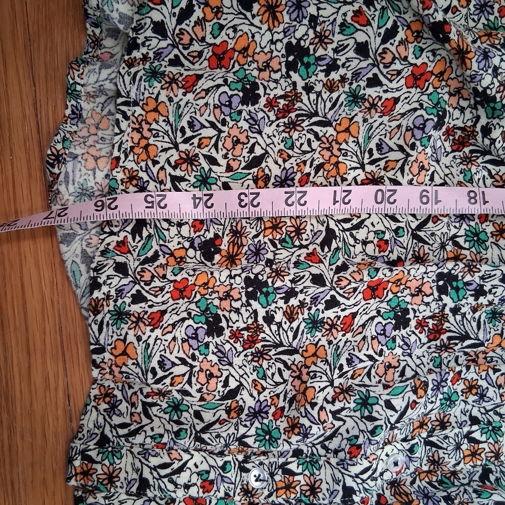 Vanessa Virginia Anthropologie Floral Blouse Lace Small - Picture 8 of 8